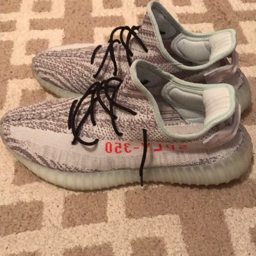 Men’s blue tint yeezy